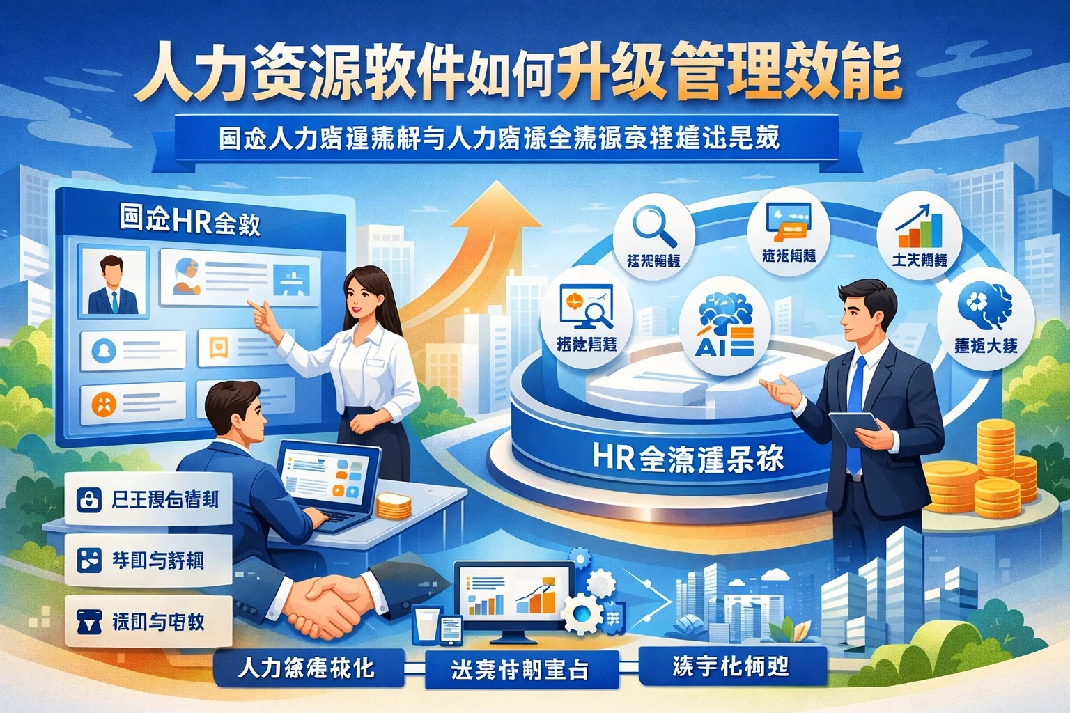 人力资源软件如何升级管理效能：国企人力资源系统与人力资源全流程系统建设思路