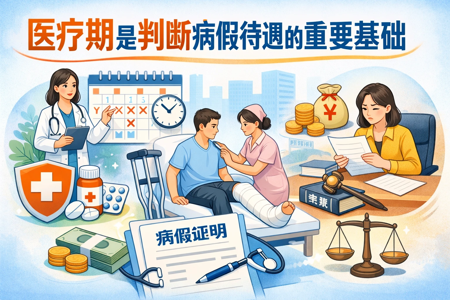 医疗期是判断病假待遇的重要基础