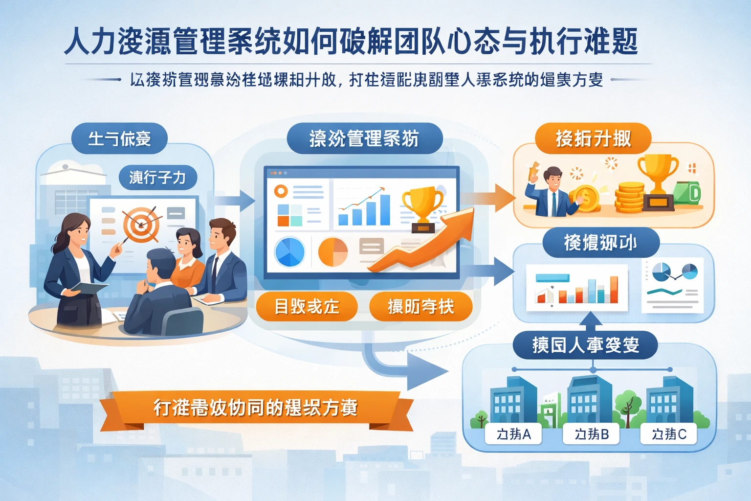 人力资源管理系统如何破解团队心态与执行难题：以绩效管理系统推动激励升级，打造适配集团型人事系统的组织方案