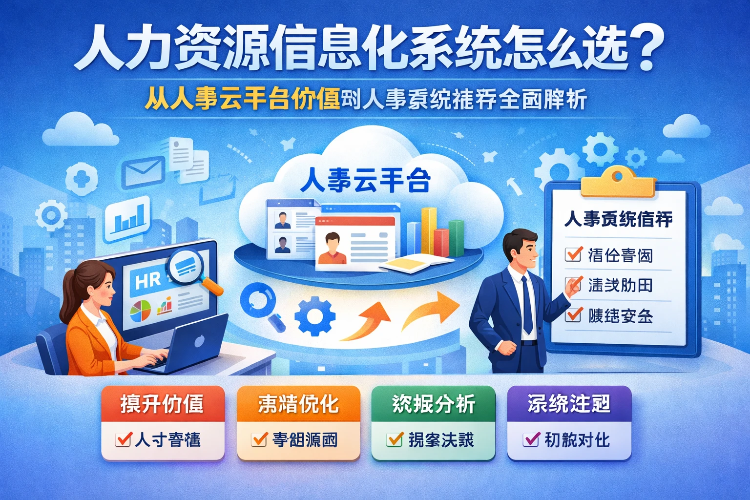 人力资源信息化系统怎么选？从人事云平台价值到人事系统推荐全面解析