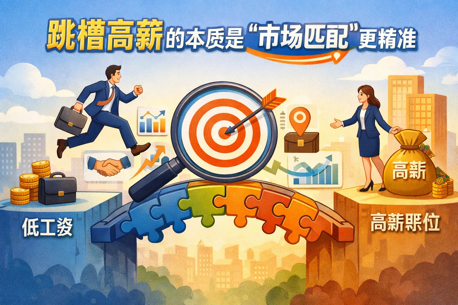 跳槽高薪的本质是“市场匹配”更精准