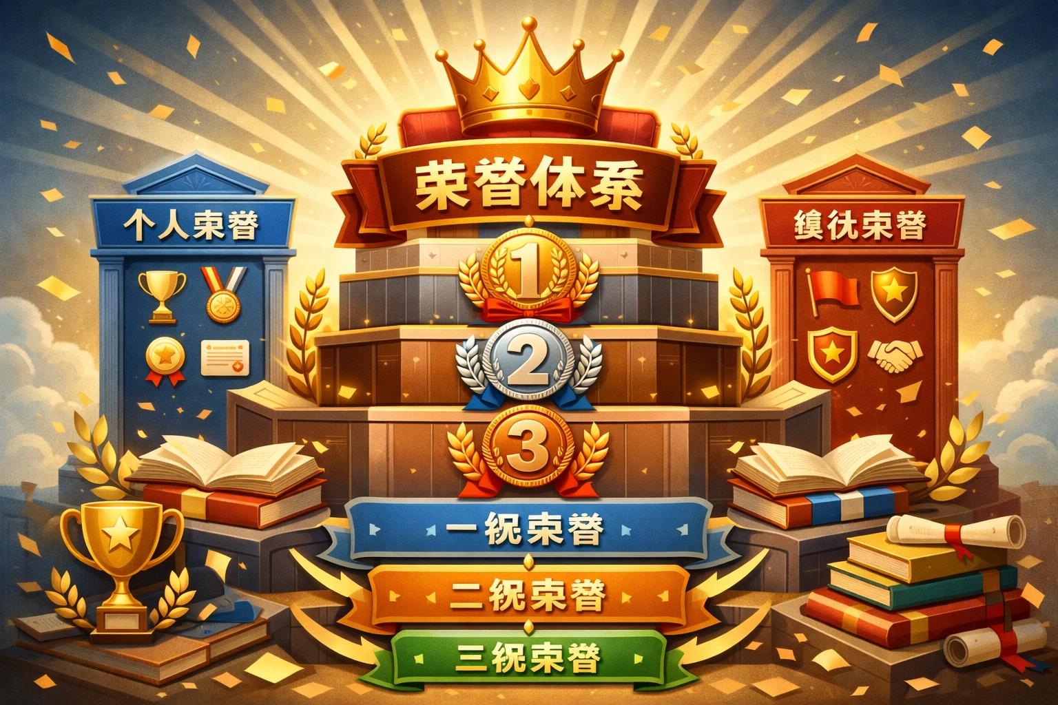 建立分层分类的荣誉体系