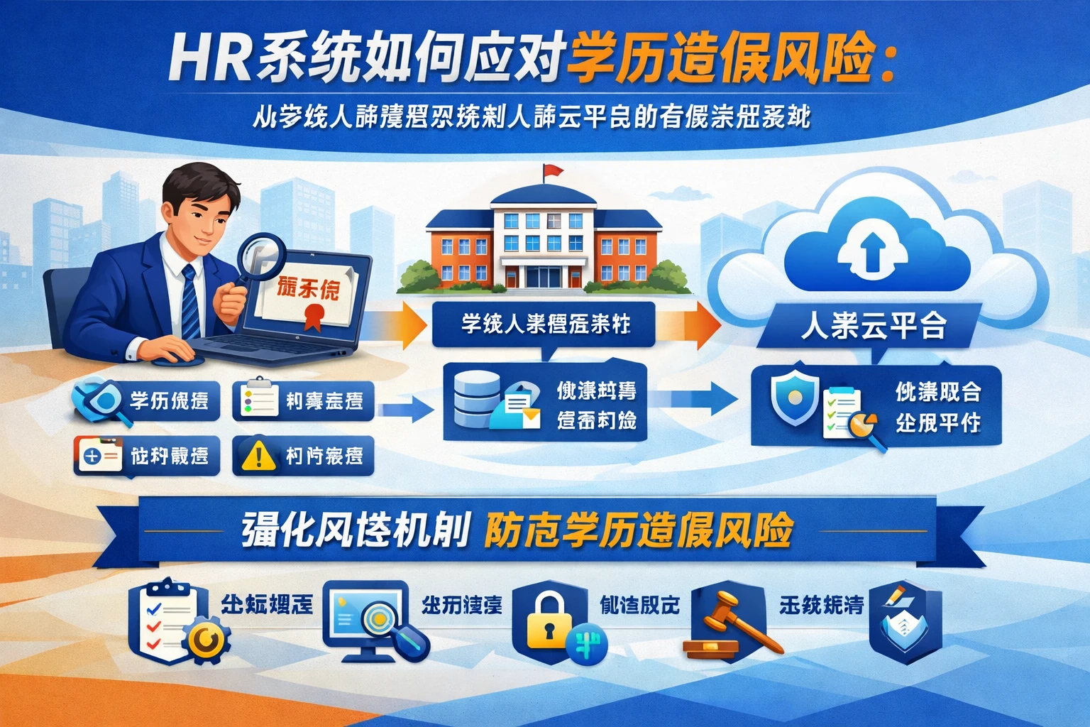 HR系统如何应对学历造假风险：从学校人事管理系统到人事云平台的合规治理实践