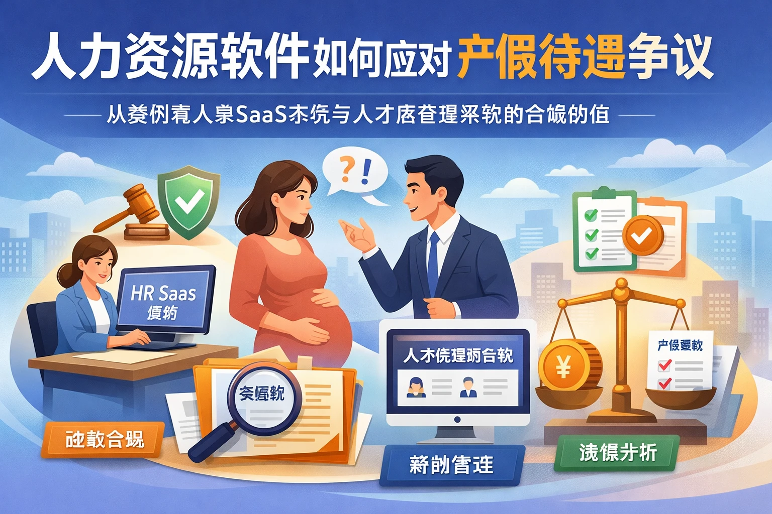 人力资源软件如何应对产假待遇争议：从案例看人事SaaS系统与人才库管理系统的合规价值