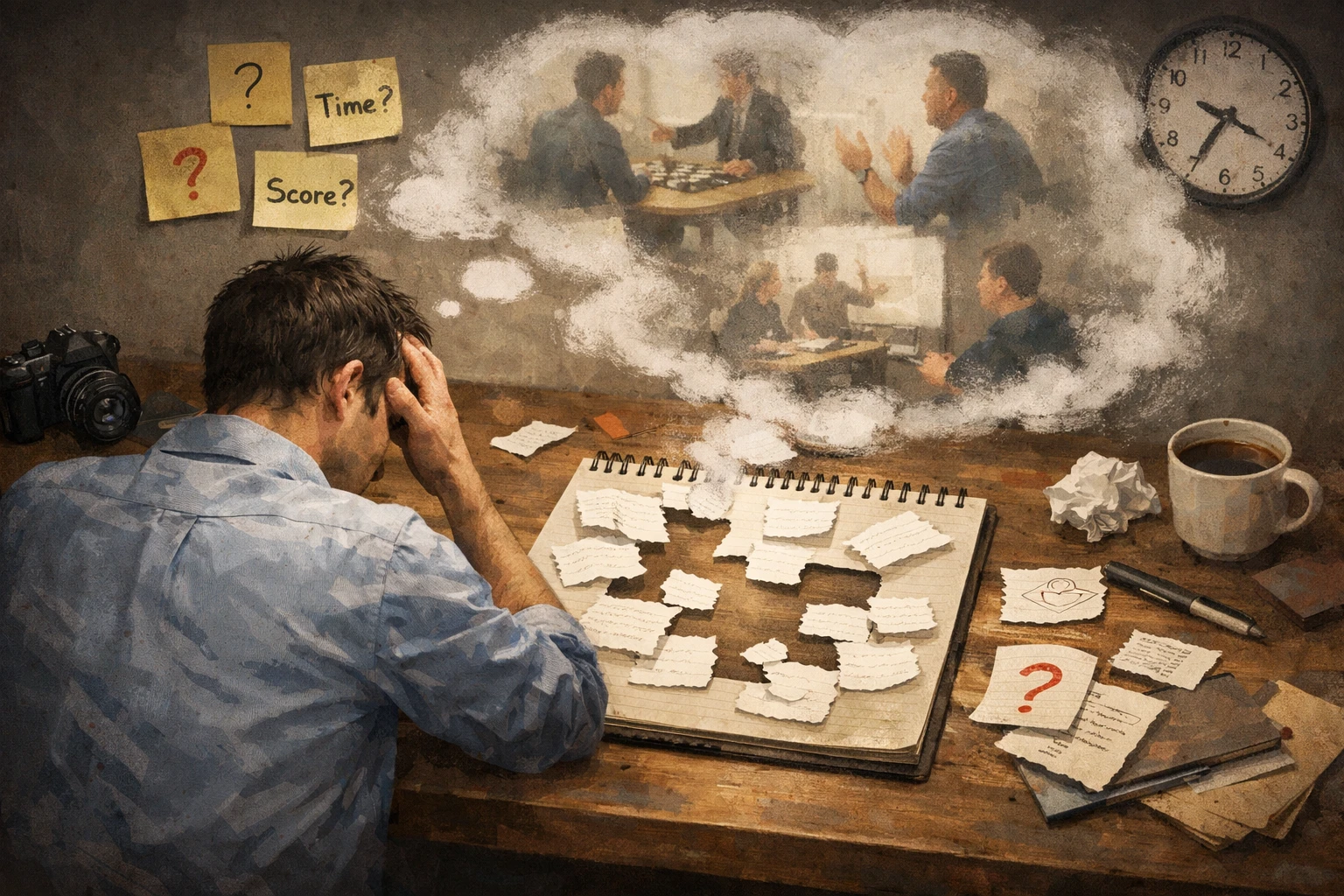 记录不完整，复盘只能依赖记忆