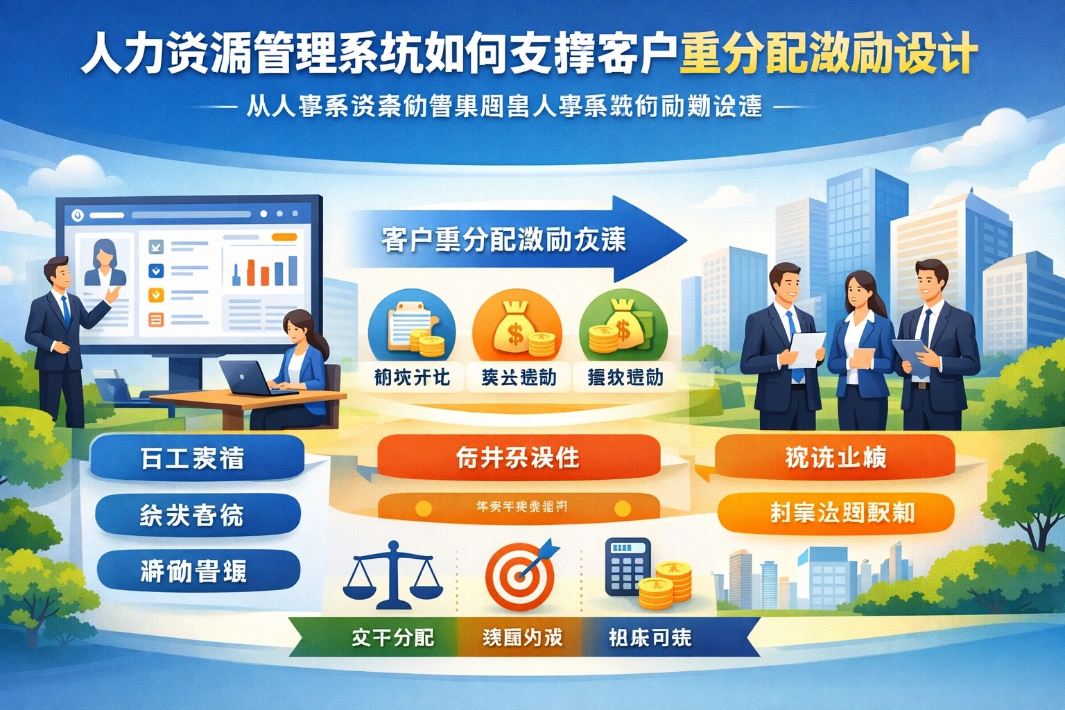 人力资源管理系统如何支撑客户重分配激励设计——从人事系统案例看集团型人事系统的薪酬治理