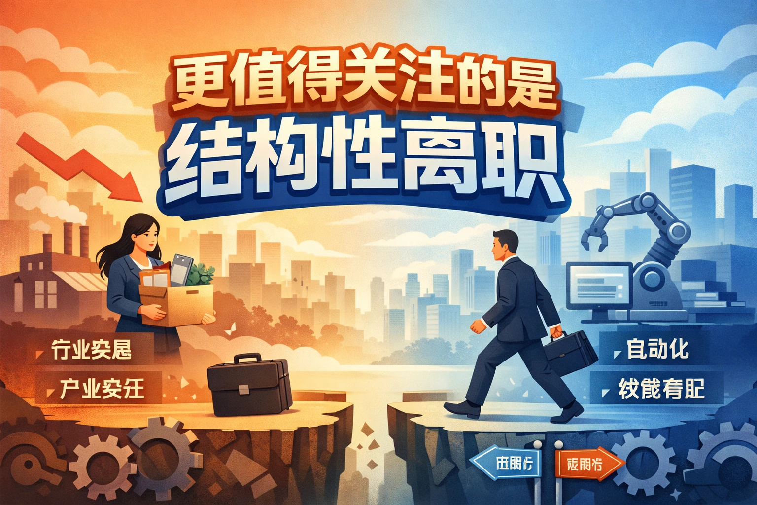 更值得关注的是结构性离职