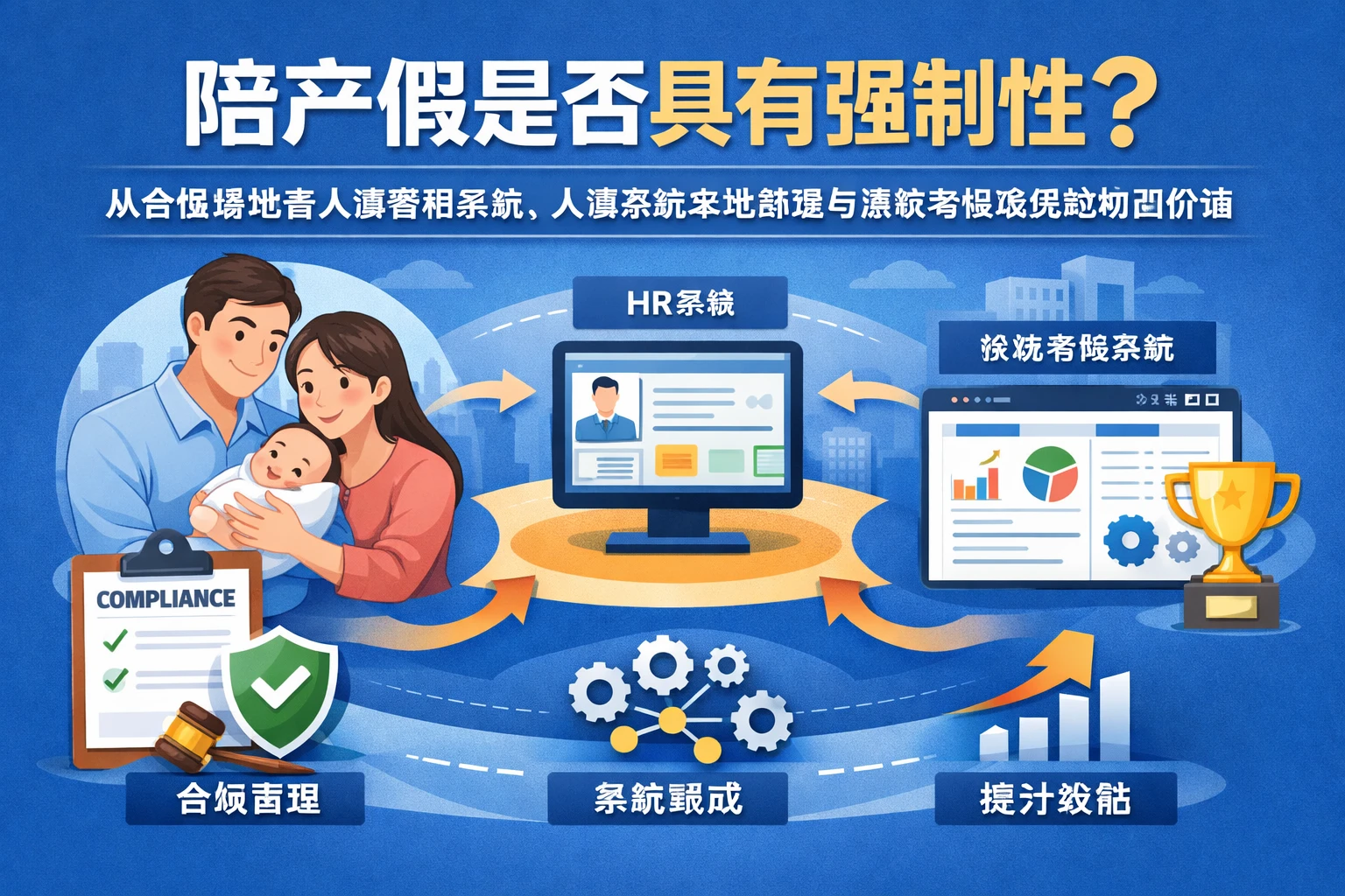 陪产假是否具有强制性？从合规落地看人事管理系统、人事系统本地部署与绩效考核系统的协同价值