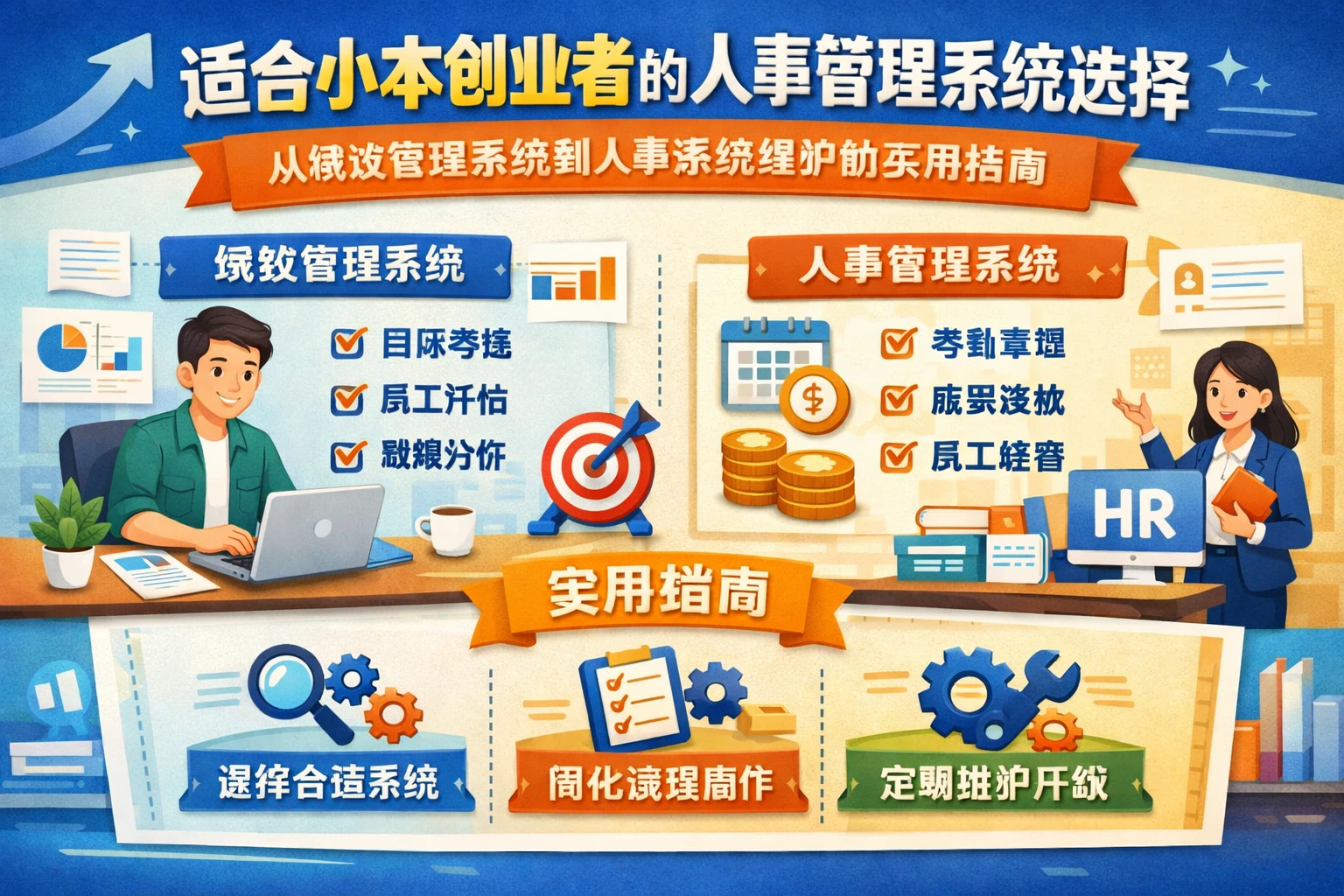 适合小本创业者的人事管理系统选择：从绩效管理系统到人事系统维护的实用指南