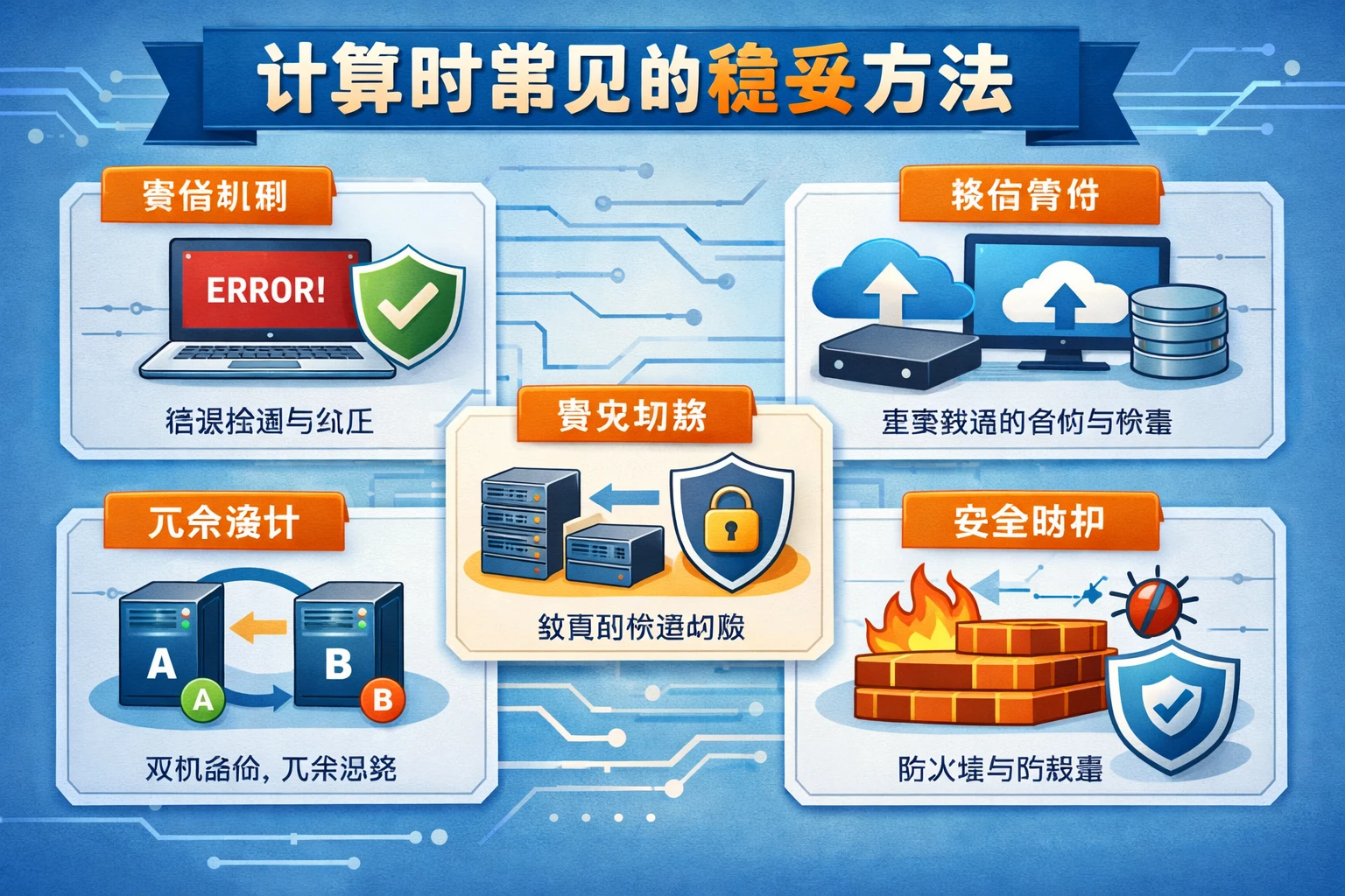 计算时常见的稳妥方法