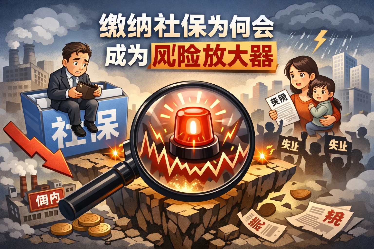 缴纳社保为何会成为风险放大器