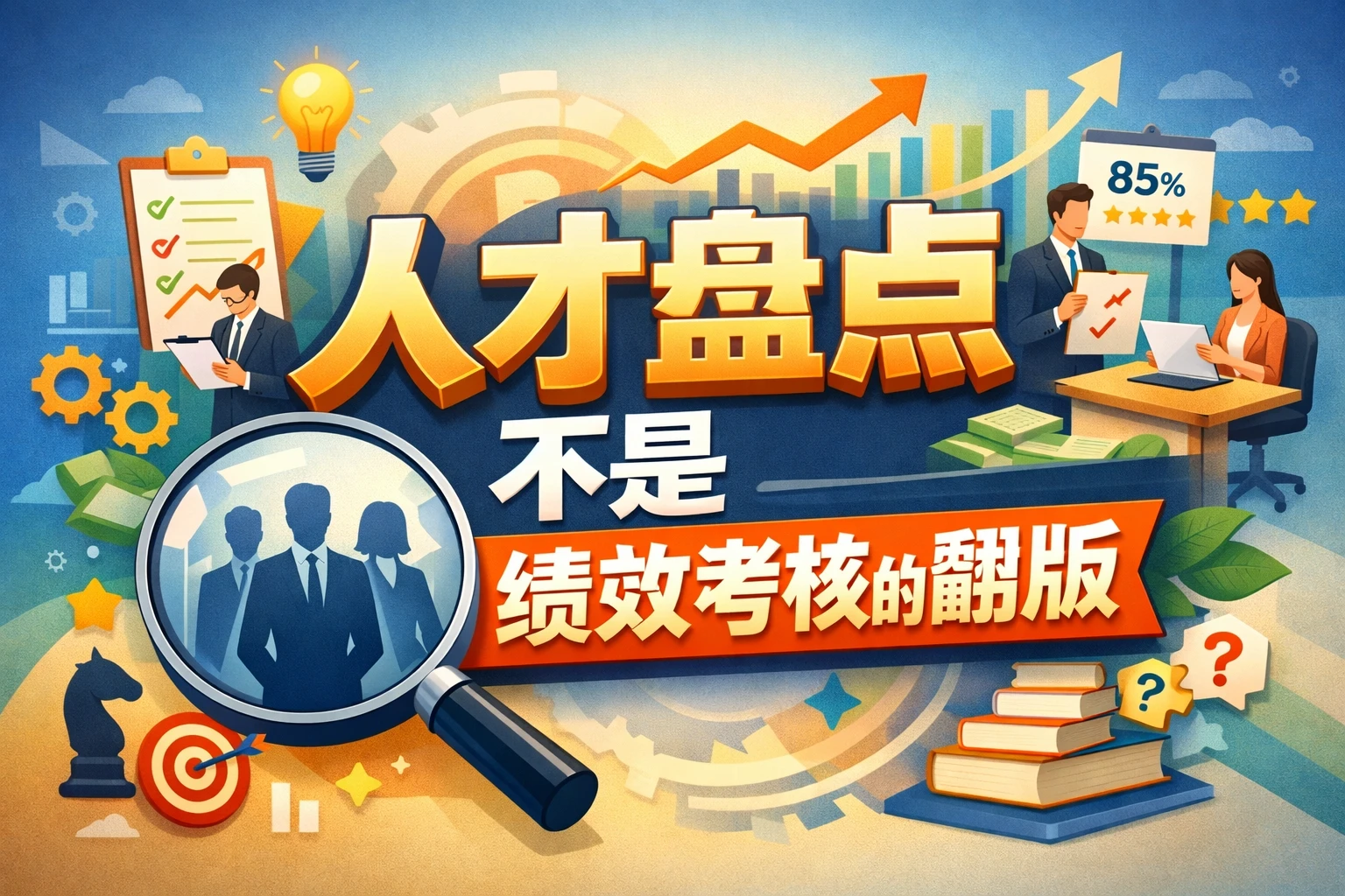 人才盘点不是绩效考核的翻版