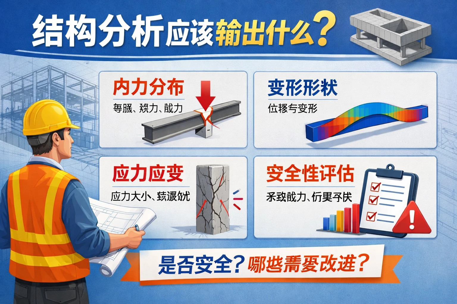 结构分析应该输出什么