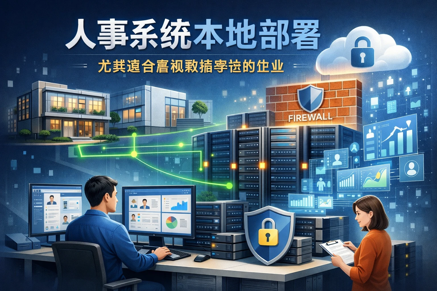 人事系统本地部署，尤其适合重视数据掌控的企业
