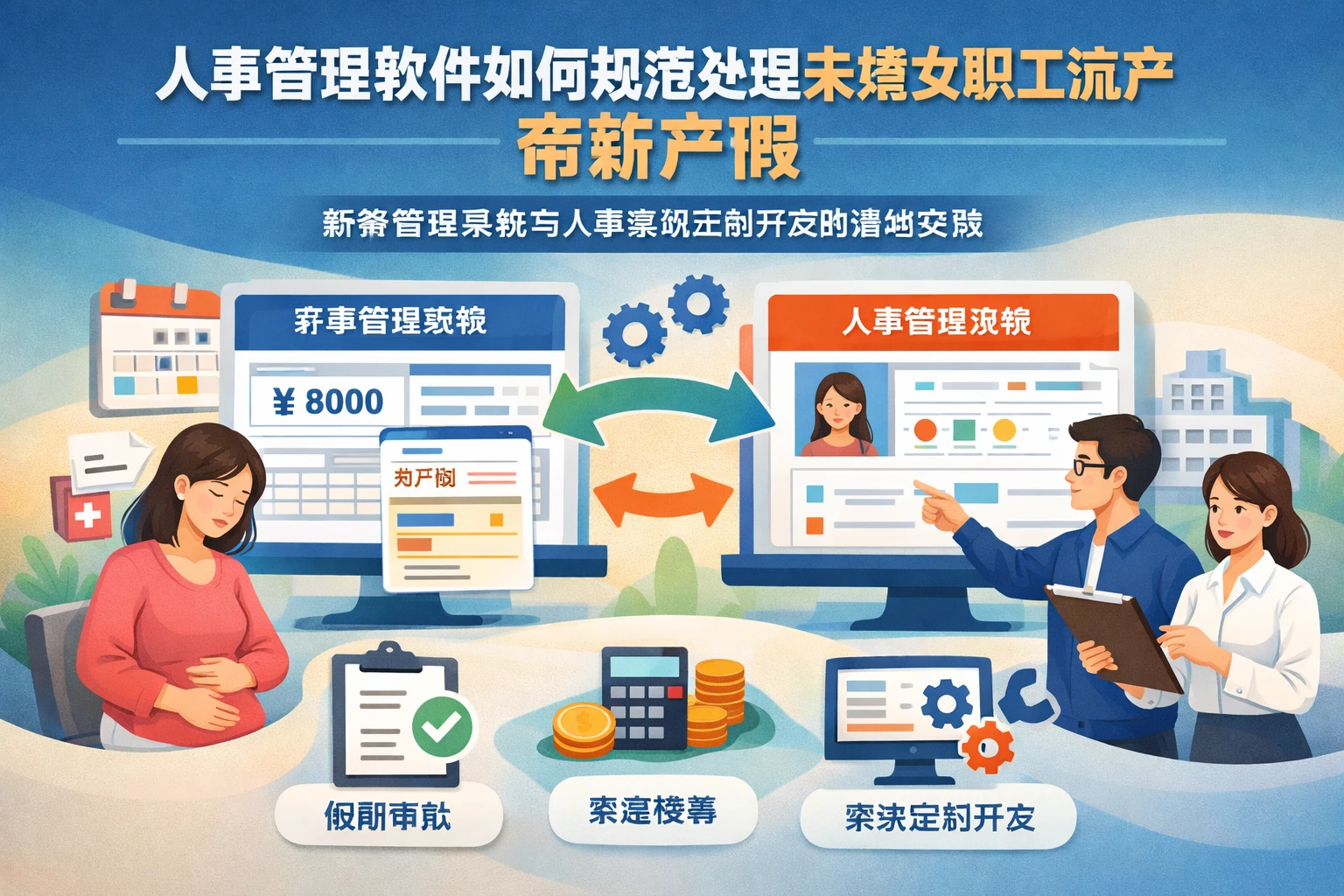 人事管理软件如何规范处理未婚女职工流产带薪产假:薪资管理系统与人事系统定制开发的落地实践