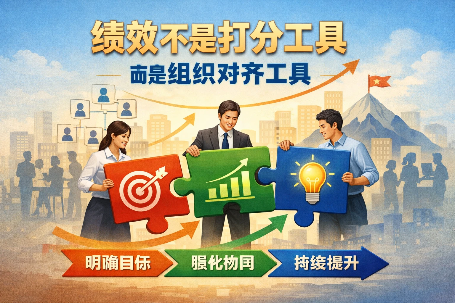 绩效不是打分工具,而是组织对齐工具