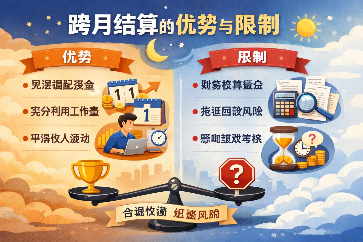 跨月结算的优势与限制