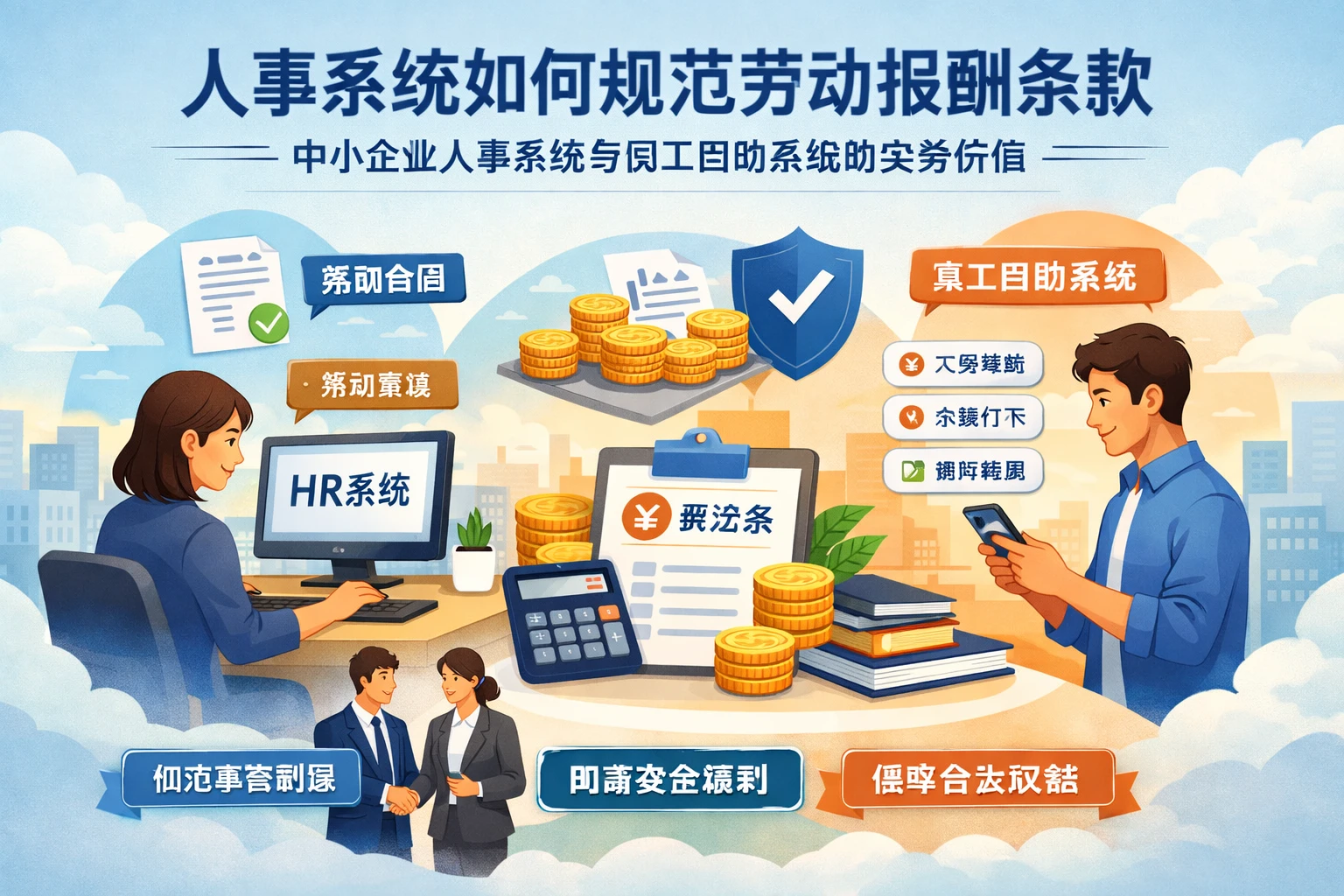 人事系统如何规范劳动报酬条款：中小企业人事系统与员工自助系统的实务价值