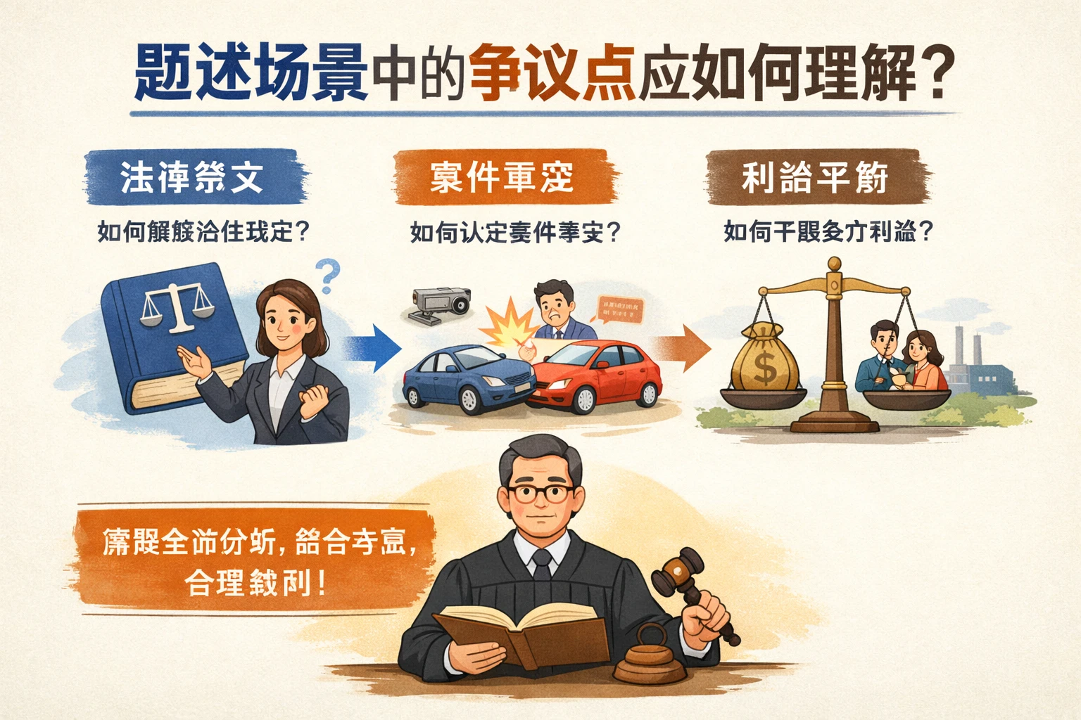 题述场景中的争议点应如何理解