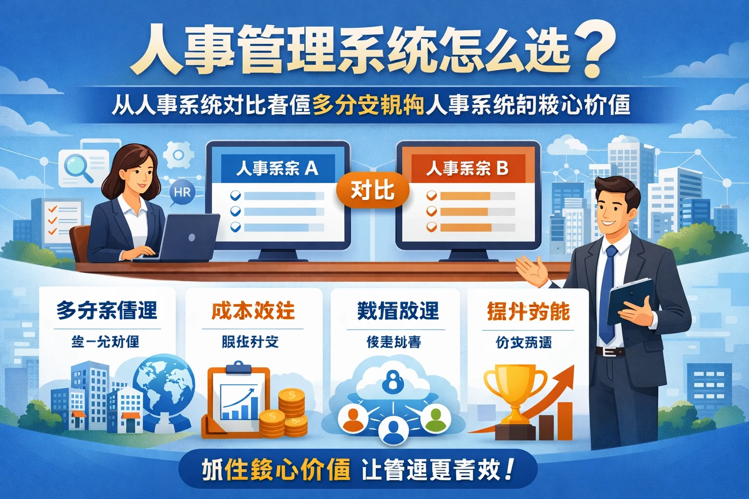 人事管理系统怎么选？从人事系统对比看懂多分支机构人事系统的核心价值