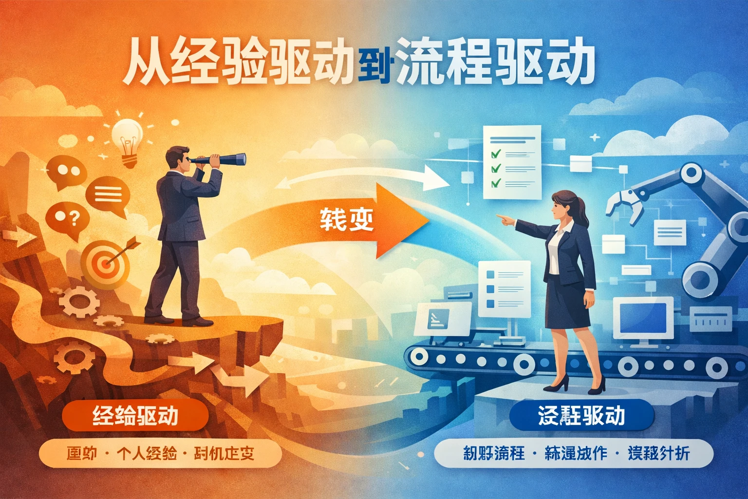 从经验驱动到流程驱动