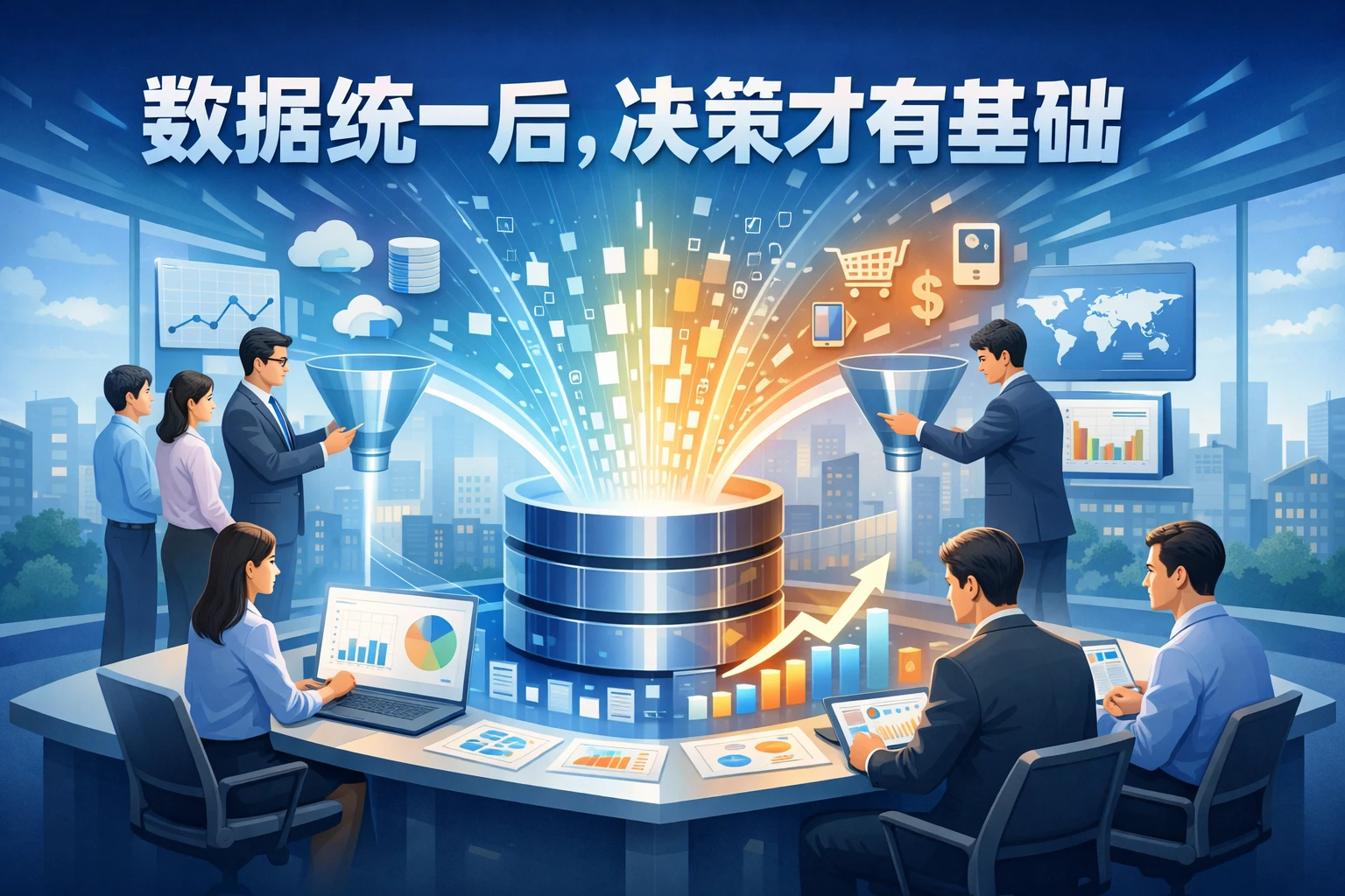 数据统一后，决策才有基础