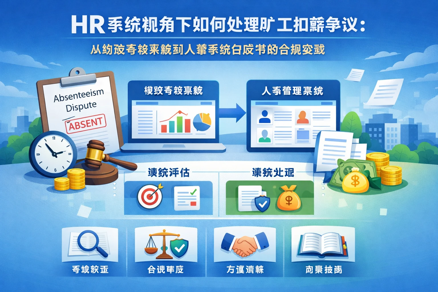 HR系统视角下如何处理旷工扣薪争议：从绩效考核系统到人事系统白皮书的合规实践