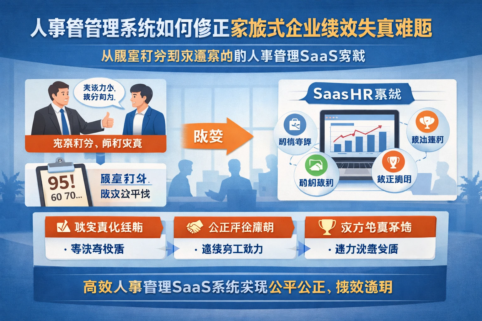人事管理系统如何修正家族式企业绩效失真难题:从随意打分到双赢落地的人事管理SaaS实践