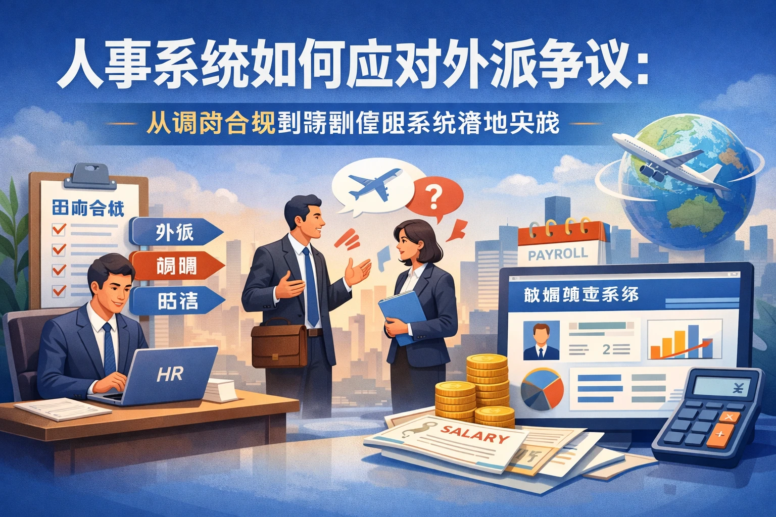 人事系统如何应对外派争议：从调岗合规到薪酬管理系统落地实践