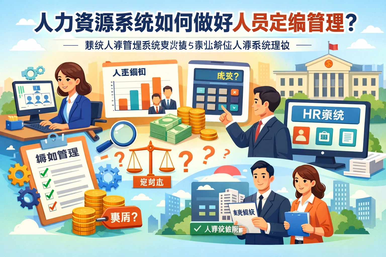 人力资源系统如何做好人员定编管理？兼谈人事管理系统多少钱与事业单位人事系统建设