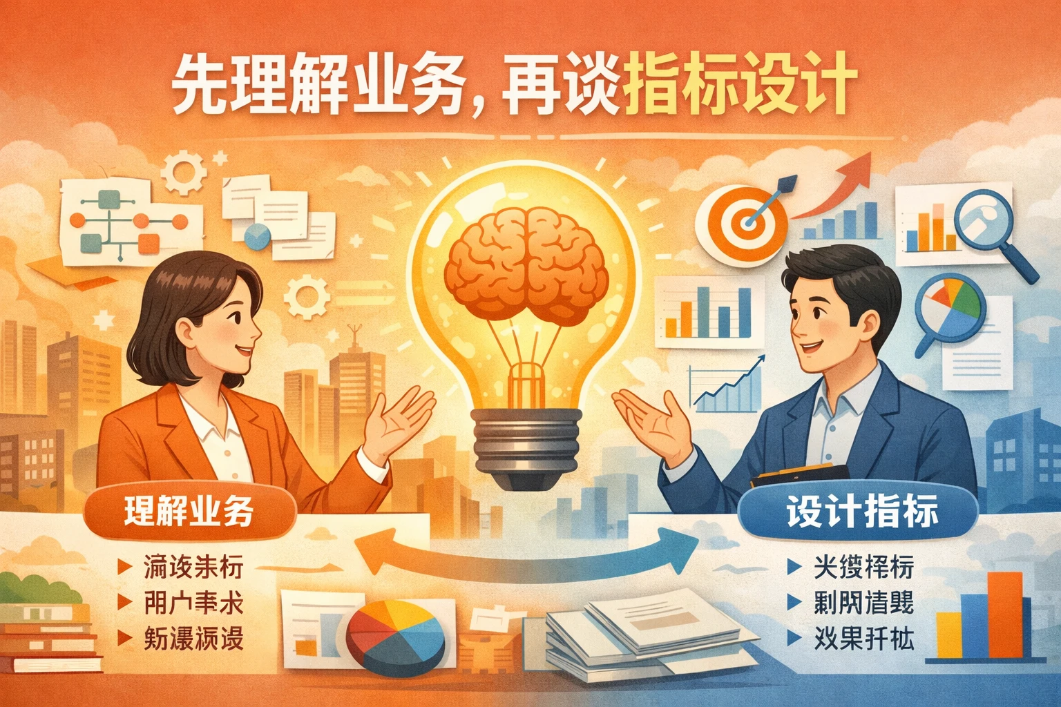 先理解业务，再谈指标设计