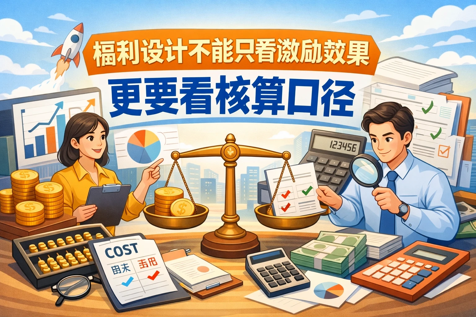 福利设计不能只看激励效果，更要看核算口径