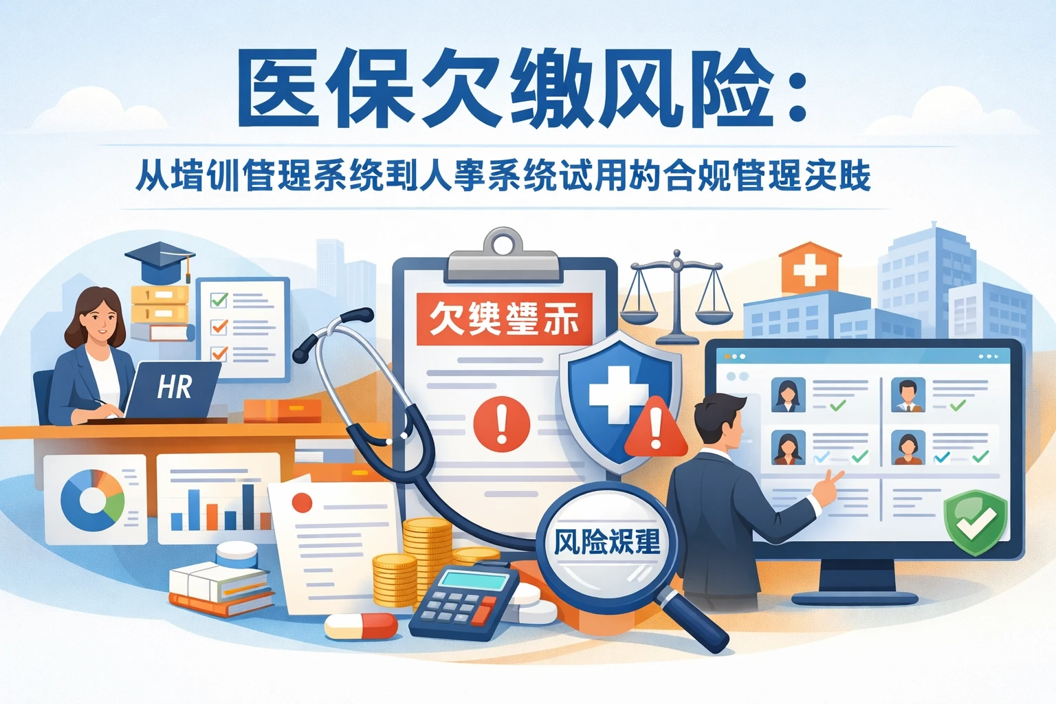 人力资源软件视角下看医保欠缴风险：从培训管理系统到人事系统试用的合规管理实践