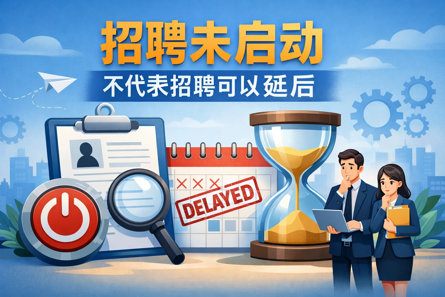 招聘未启动,不代表招聘准备可以延后
