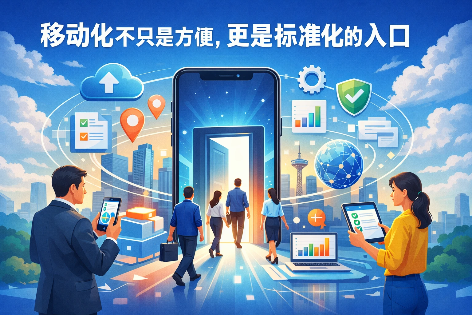 移动化不只是方便，更是标准化的入口