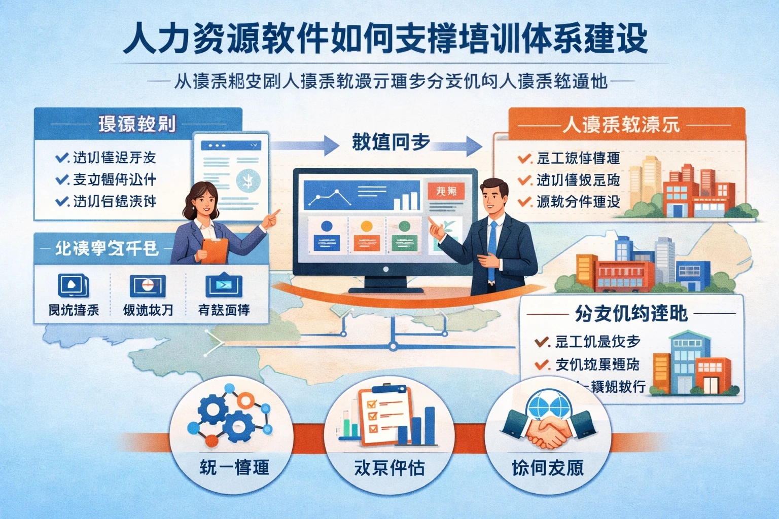 人力资源软件如何支撑培训体系建设:从课程规划到人事系统演示看多分支机构人事系统落地