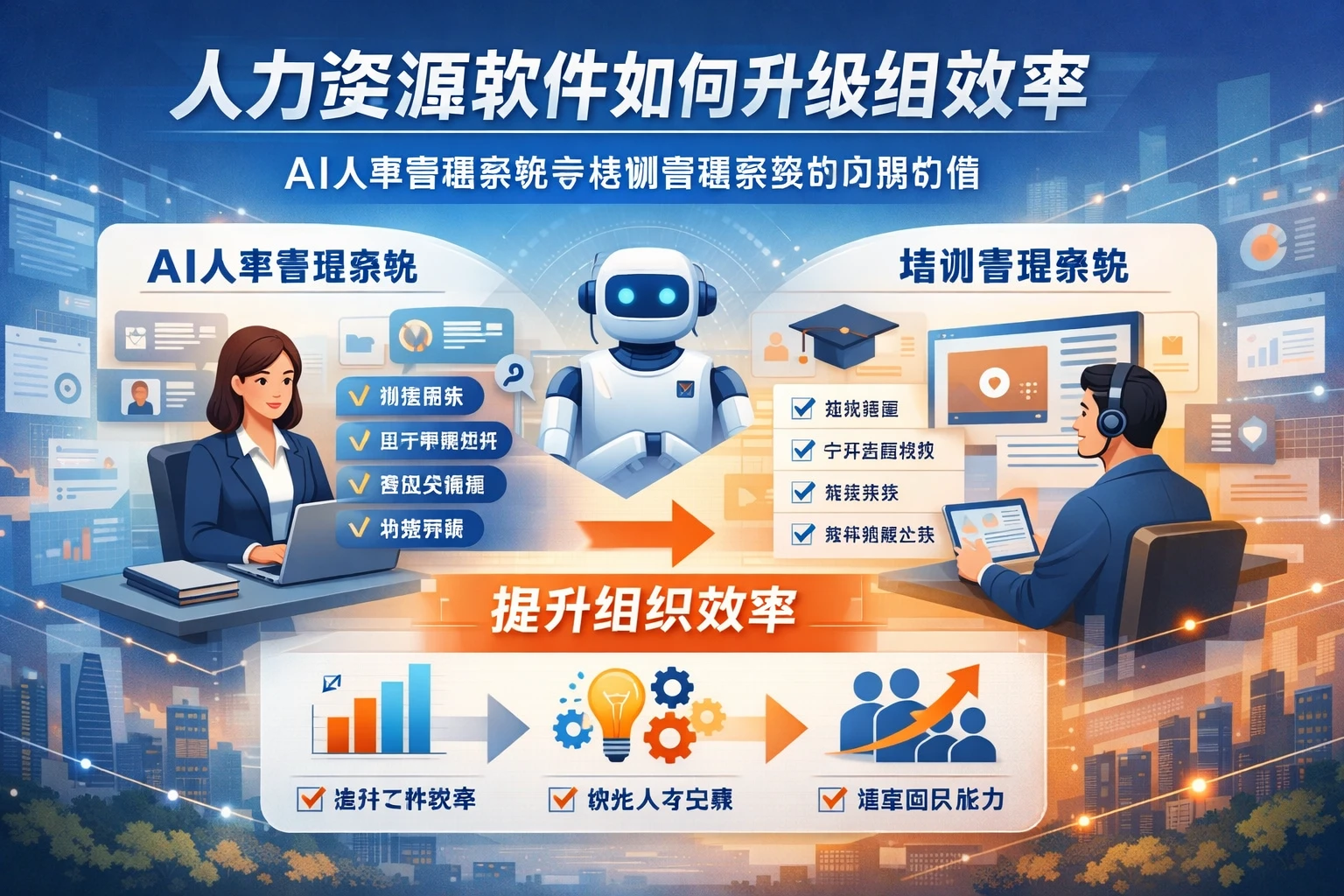 人力资源软件如何升级组织效率：AI人事管理系统与培训管理系统的应用价值
