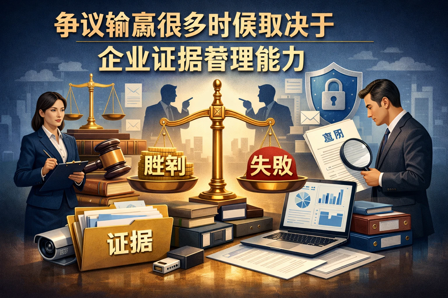 争议输赢很多时候取决于企业证据管理能力