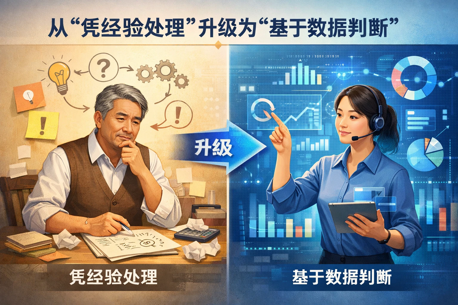 从“凭经验处理”升级为“基于数据判断”