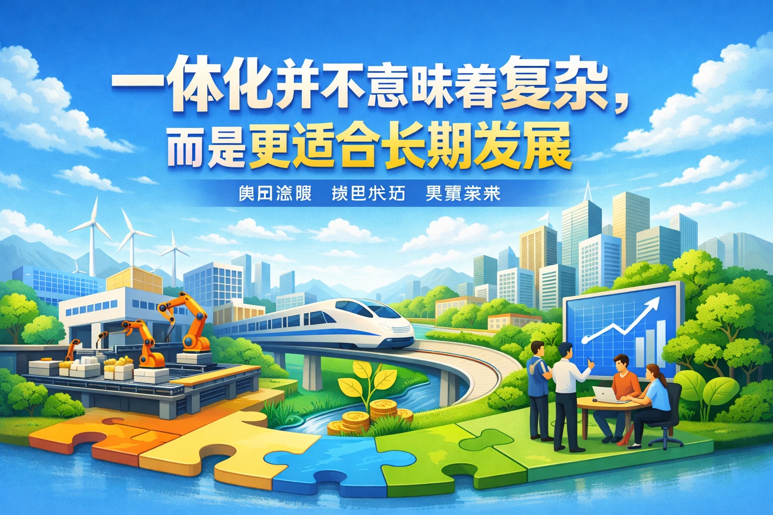 一体化并不意味着复杂，而是更适合长期发展