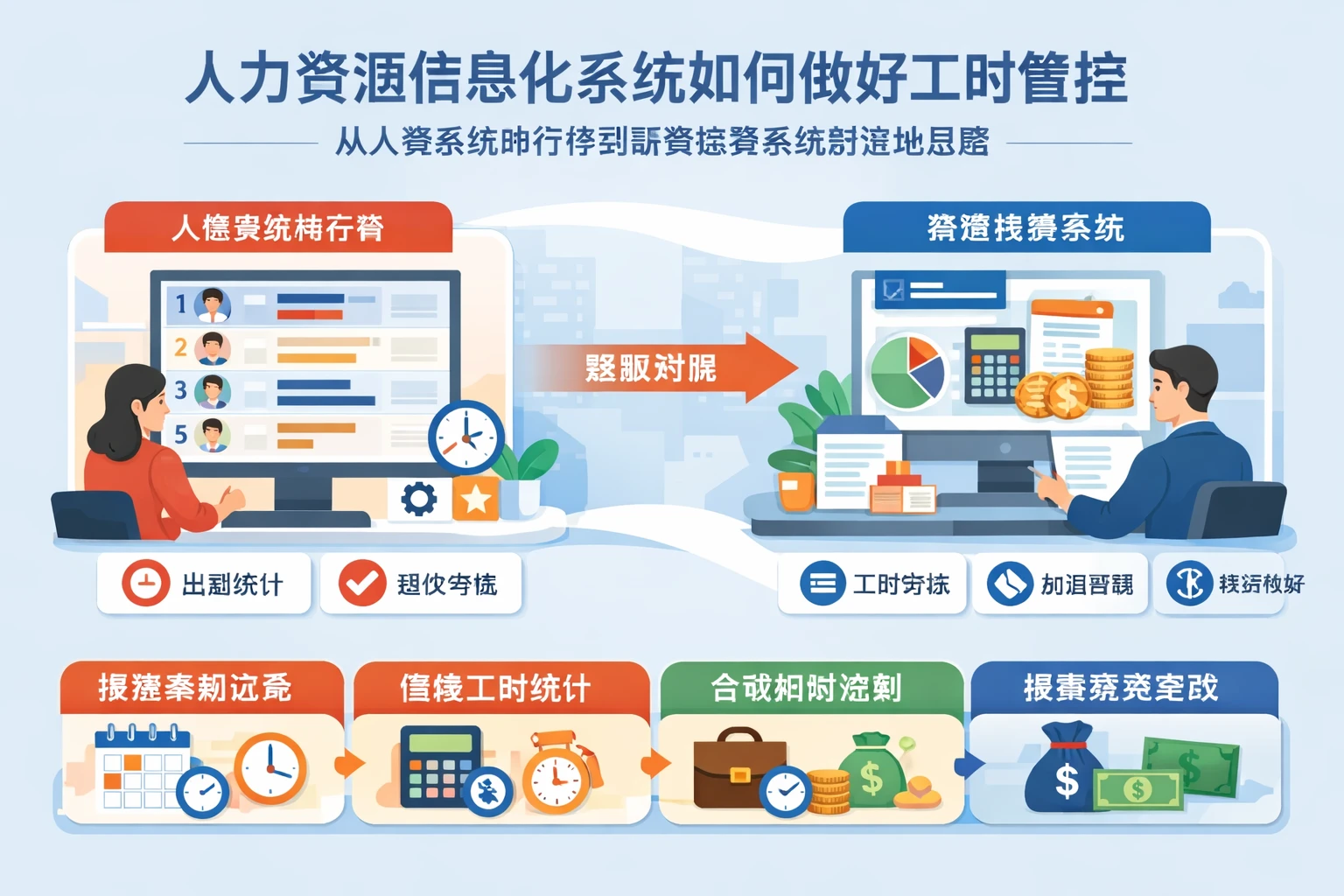 人力资源信息化系统如何做好工时管控：从人事系统排行榜到薪资核算系统的落地思路