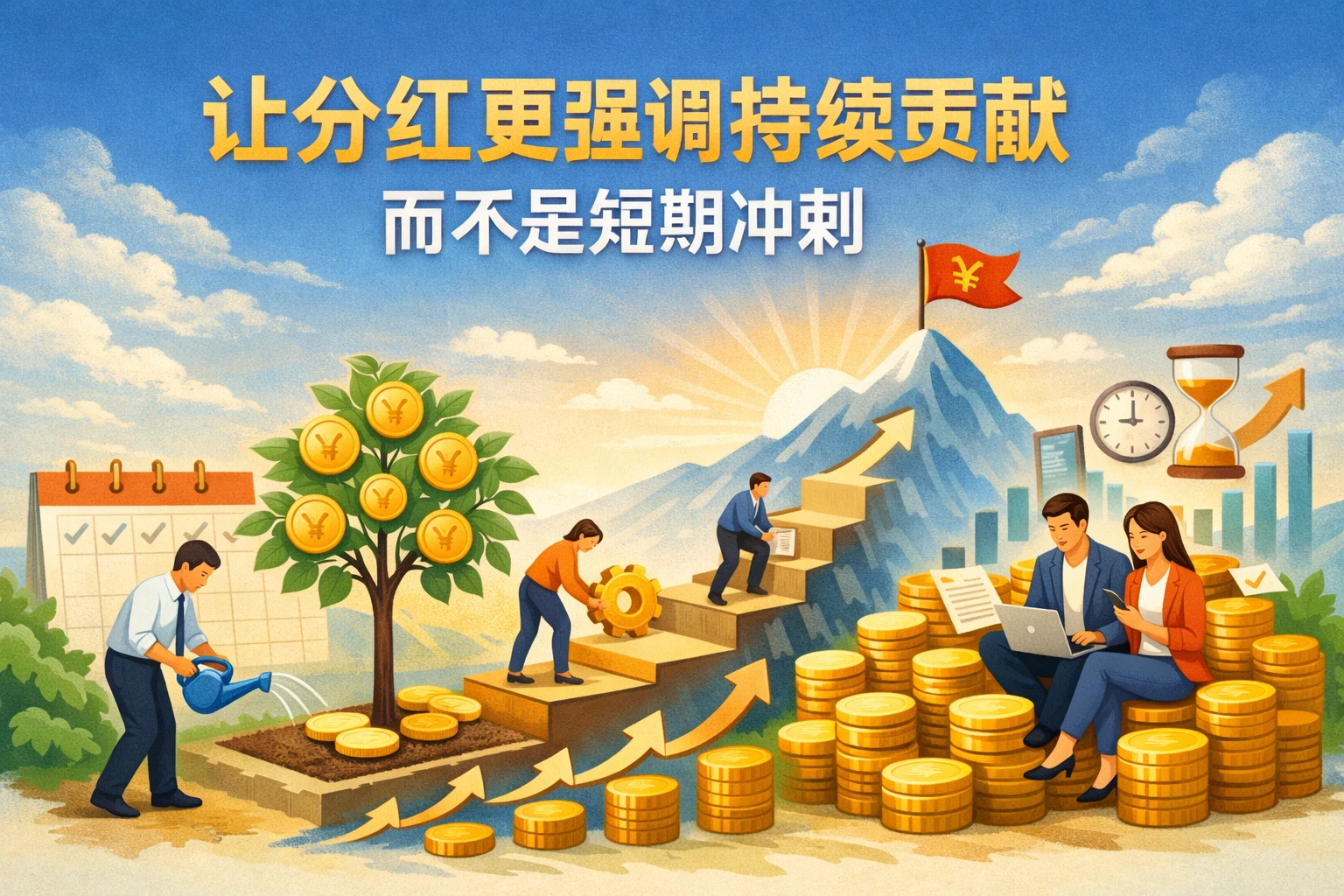 让分红更强调持续贡献,而不是短期冲刺