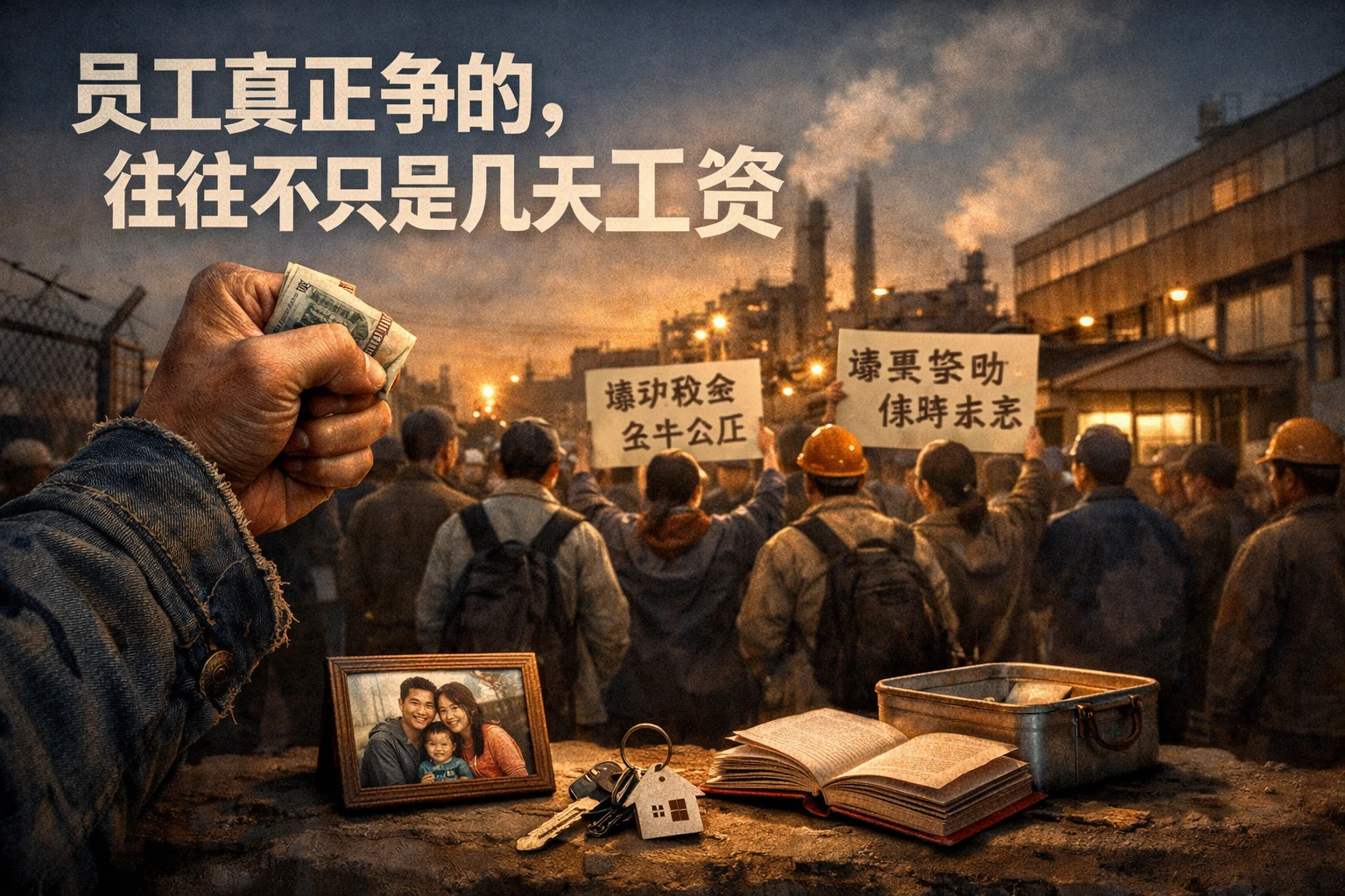 员工真正争的，往往不只是几天工资