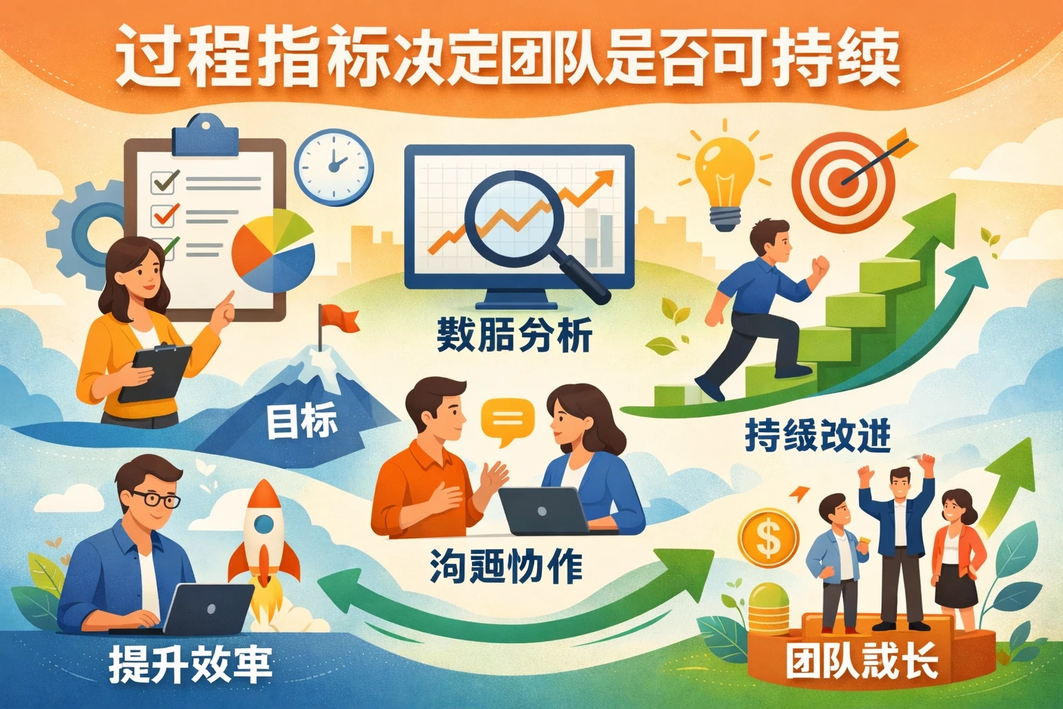 过程指标决定团队是否可持续