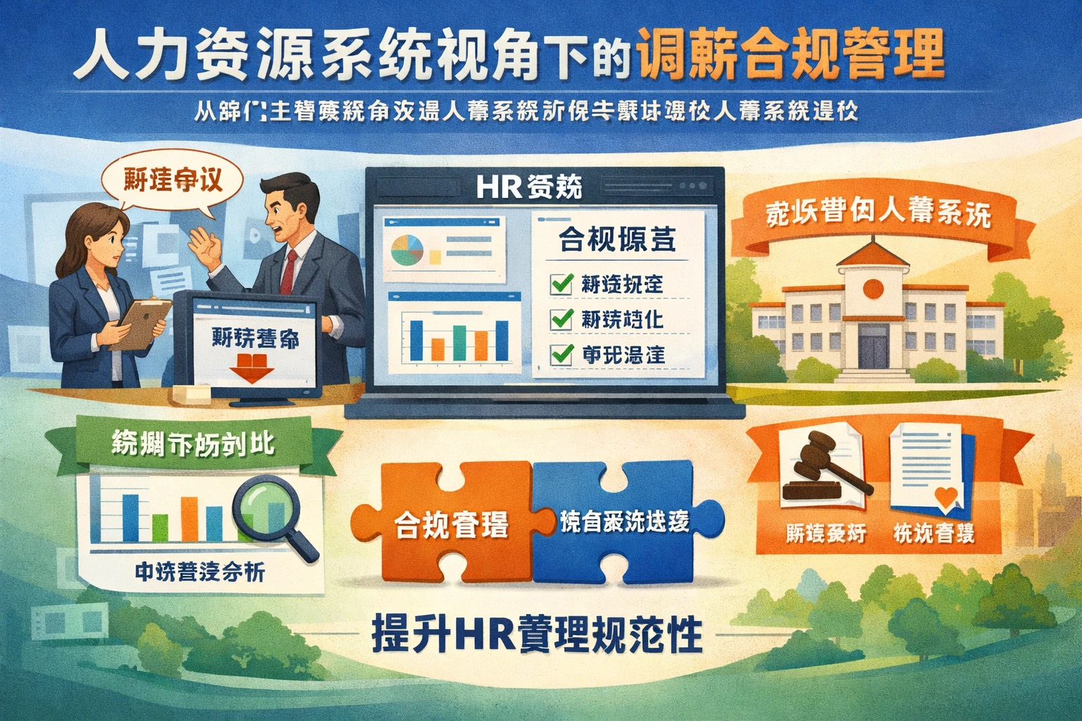 人力资源系统视角下的调薪合规管理：从部门主管降薪争议看人事系统价格与事业单位人事系统建设