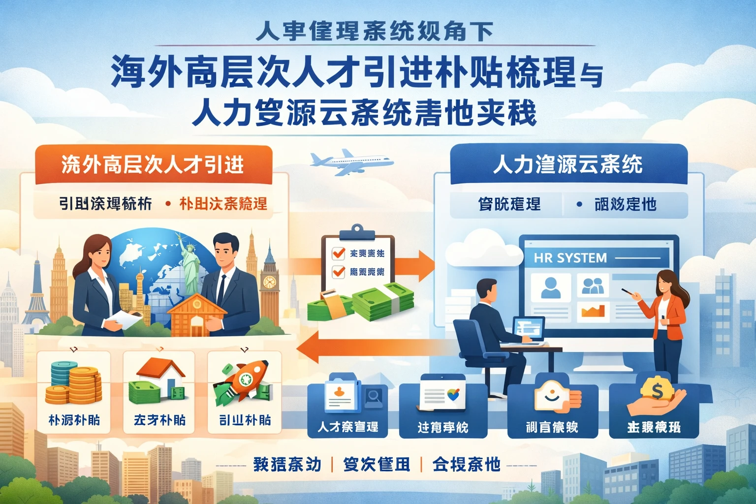 人事管理系统视角下,海外高层次人才引进补贴梳理与人力资源云系统落地实践