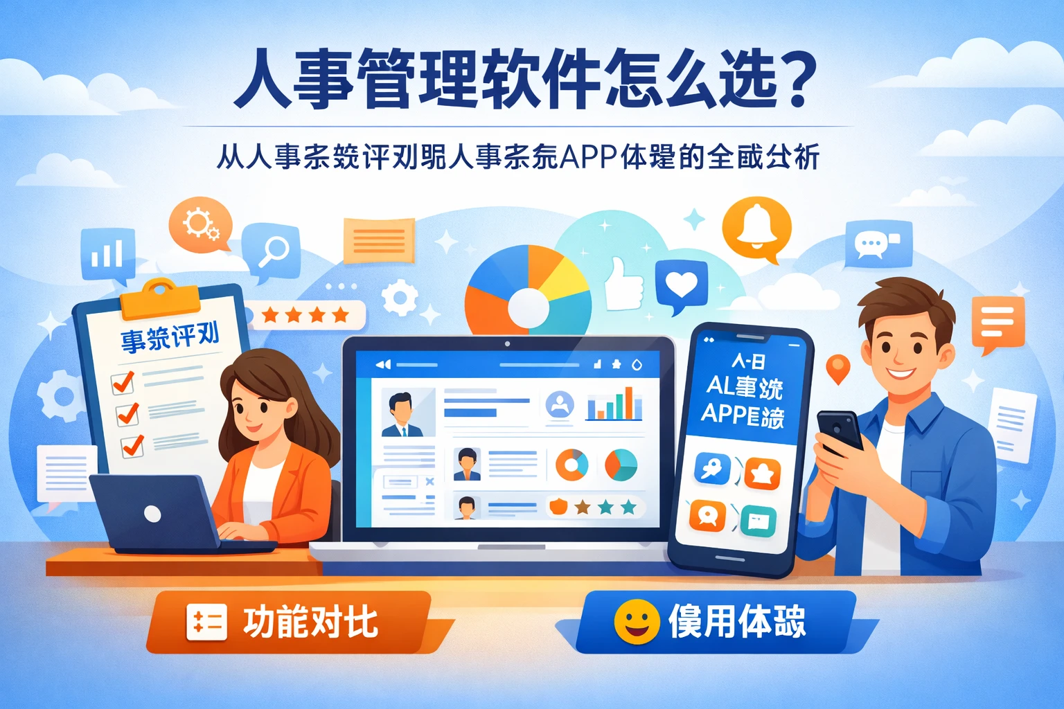 人事管理软件怎么选？从人事系统评测到人事系统APP体验的全面分析