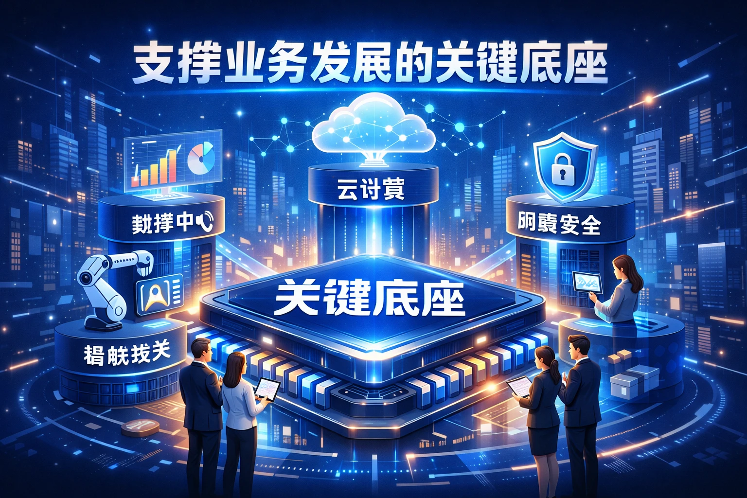 支撑业务发展的关键底座