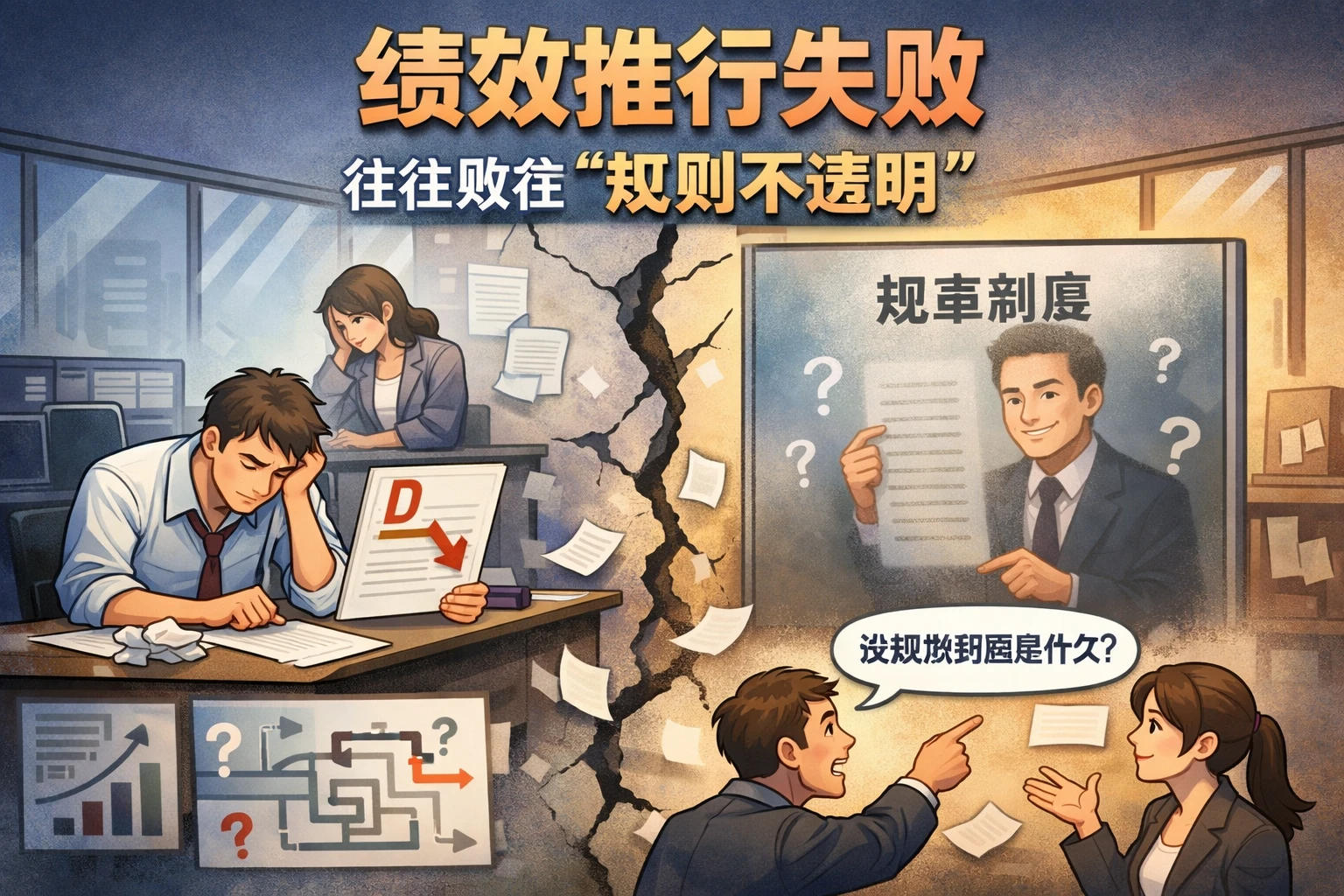 绩效推行失败，往往败在“规则不透明”