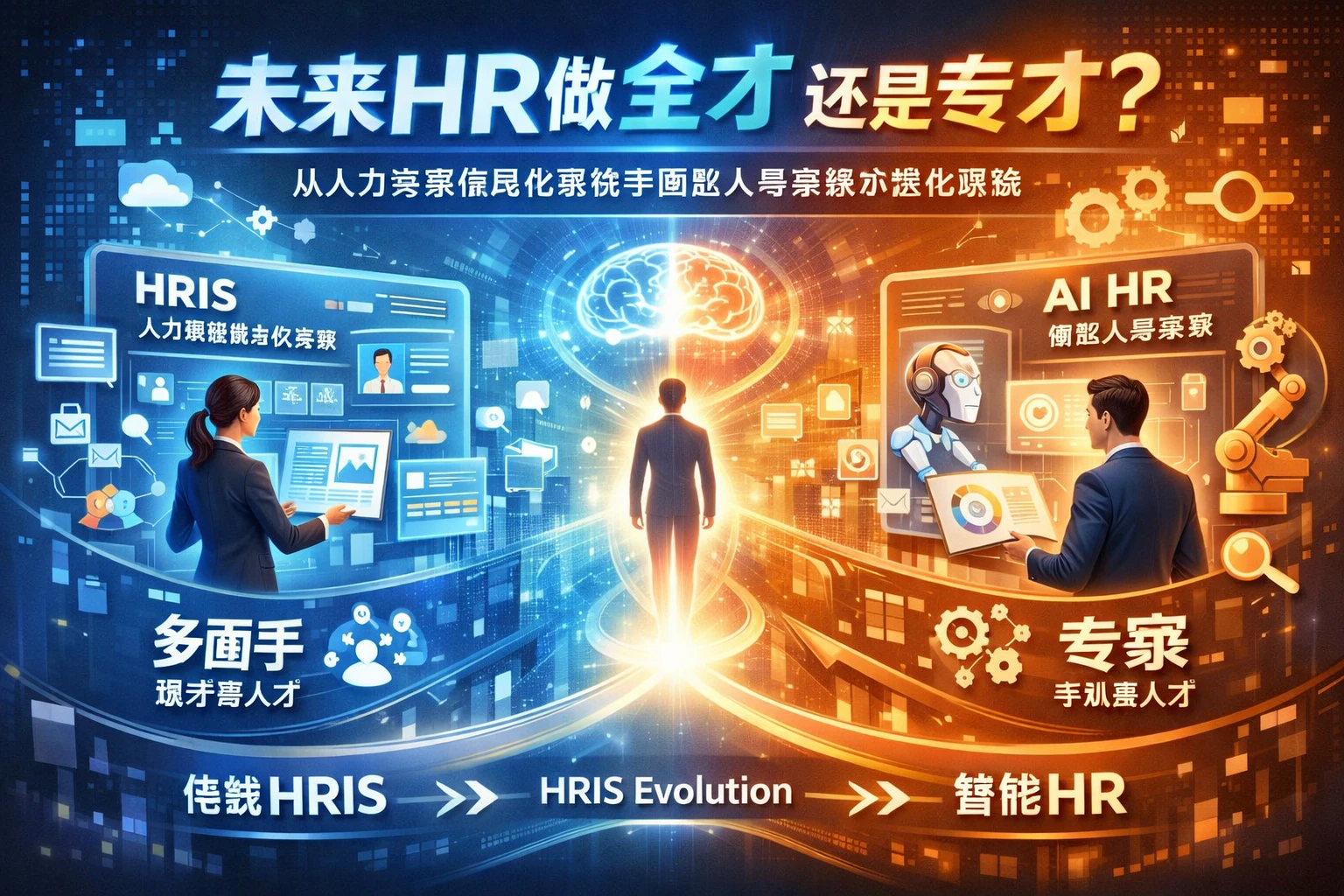 未来HR做全才还是专才？从人力资源信息化系统到智能人事系统的进化路径